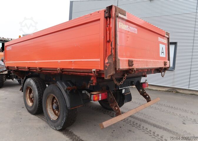 Three-way tipper trailer Reisch RTDK 18