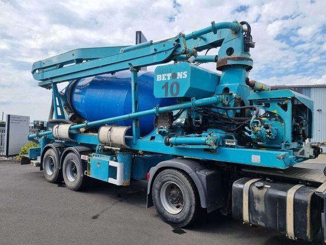 Betonpumpen-LKW De Buf Beton-Mischer 9m³/Sermac 24m Betonpumpe