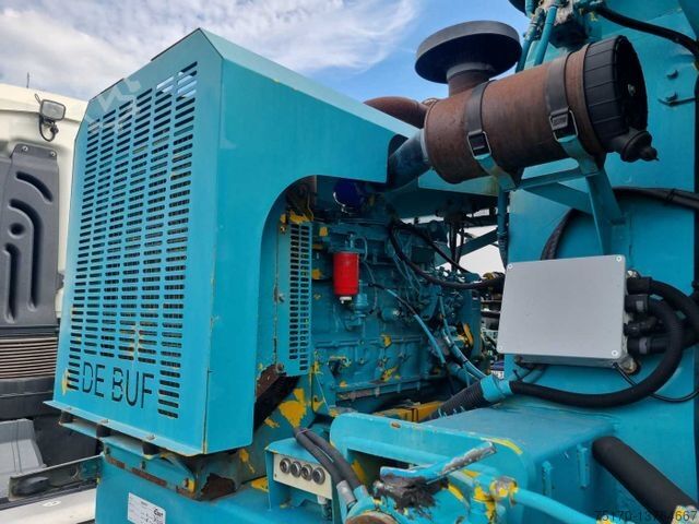 Betonpumpen-LKW De Buf Beton-Mischer 9m³/Sermac 24m Betonpumpe