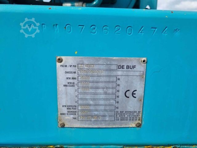 Betonpumpen-LKW De Buf Beton-Mischer 9m³/Sermac 24m Betonpumpe