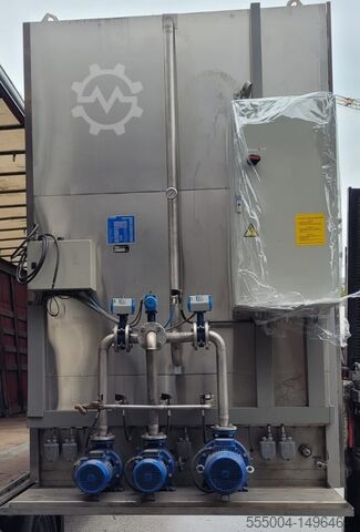 Industrial spray chamber washer Teijo C-1600-33EHSS-PD1