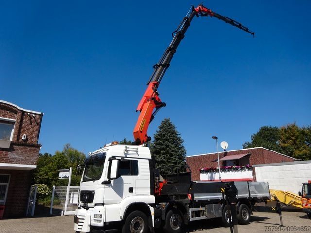 Autokran MAN 35.480 HYDRO TGS Pritsche + PK 65002 Kran 8x2-4