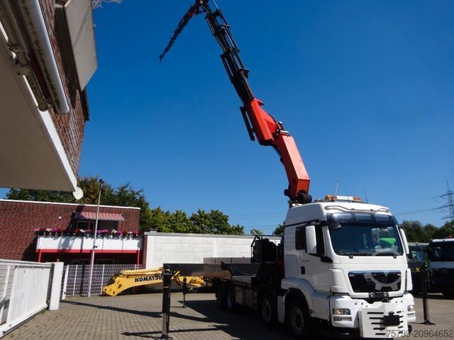 Autokran MAN 35.480 HYDRO TGS Pritsche + PK 65002 Kran 8x2-4