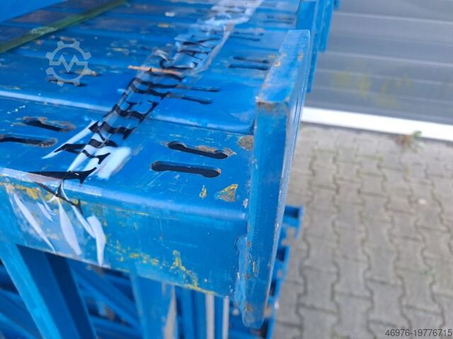 8.200 x 1.050 mm / 19,54 lfm. Jung Heinich Delta Palettenregalanlage Palettenregal Regal