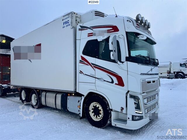 Box body Volvo FH750 6x2 Box Truck with Full Side Opening and Ref