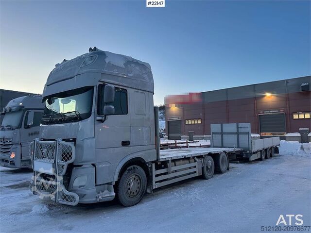 Flatbed MAN DAF XF 530