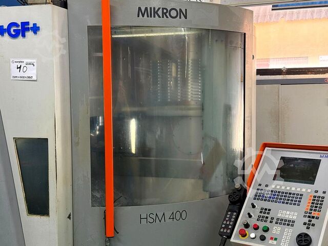 High-speed machining center MIKRON HSM400