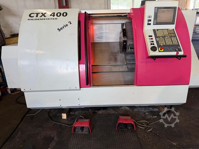 CNC lathe Gildemeister CTX 400 S2 Fanuc