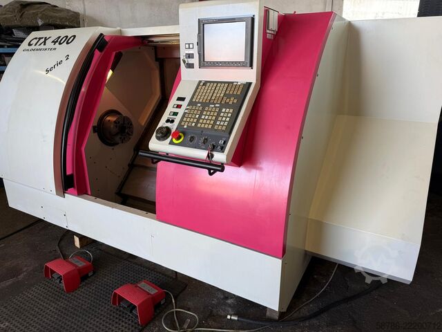 CNC lathe Gildemeister CTX 400 S2 Fanuc