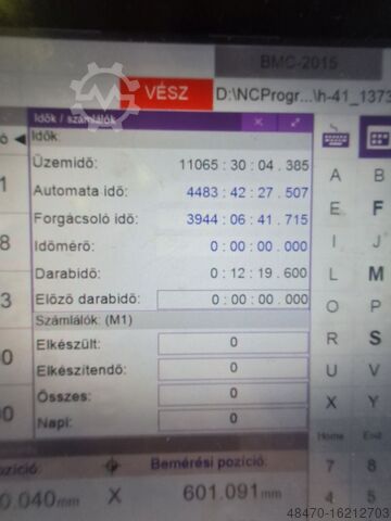 Cnc Portalfräsmaschine mit Winkelkopf NCT KAFO BMC2015