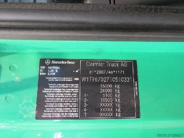 LKW mit Kofferaufbau MERCEDES-BENZ Atego 1524 L 7.2 m Koffer LBW2t Seitentür Kamera