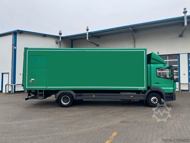 LKW mit Kofferaufbau MERCEDES-BENZ Atego 1524 L 7.4 m Koffer LBW2t Seitentür Kamera