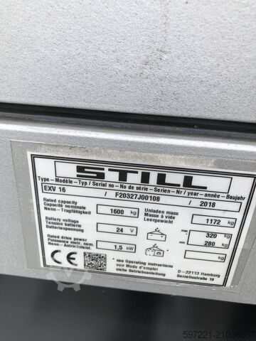 Palettenstapler Still EXV 16