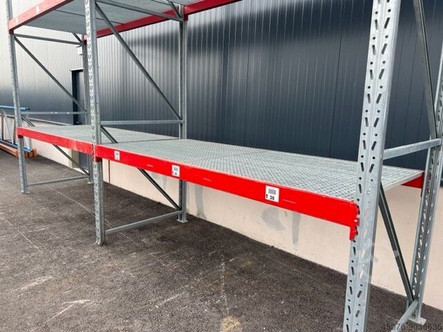 70 lfm Palettenregal SSI Schäfer Palflex 70 lfm Palettenregal SSI Schäfer Palflex Höhe 4 m Tiefe 120 cm Feldlast 12000 kg