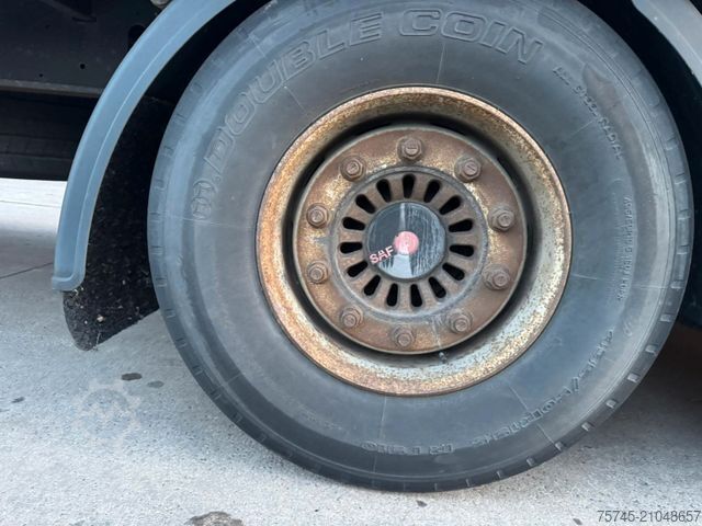 Open semitrailer with tarp KRONE SN24 *  * SAF ACHSEN * LIFTACHSE * 3 M HOCH