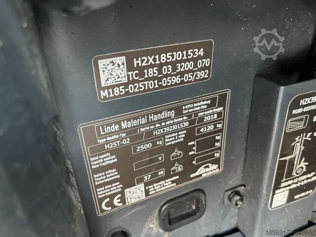 Treibgasstapler Linde H25T-02