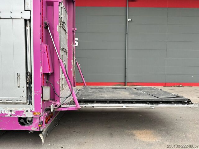 Pferdeanhänger PEZZIOLI 3. Stock  Aggregat/ Tränke/Hubdach/Rampe/Lift