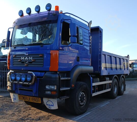 Dump truck MAN TGA 33.480  6x6