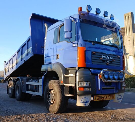 Dump truck MAN TGA 33.480  6x6