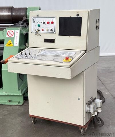 Hydr. Vierwalzen-Rundbiegemaschine FACCIN 2000 x 25/20 mm CNC