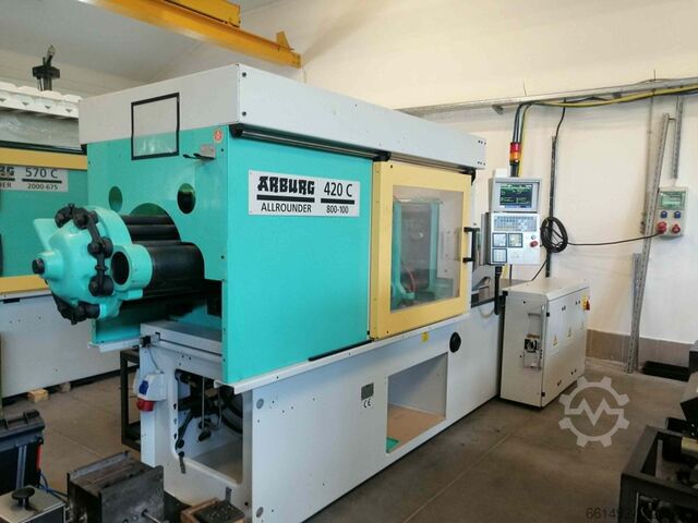Spritzgießmaschine Arburg 420C 800-100