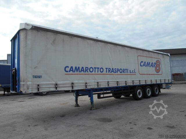 Open semitrailer with tarp Schwarzmüller LIGHT