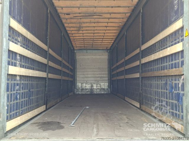 Open semitrailer with tarp Schmitz Cargobull Curtainsider Mega