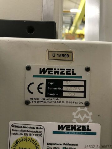 Coordinate measuring machine Wenzel RS1624