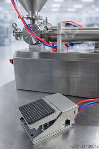 Behälterfüllsystem 50ml - 500ml Cilinder Water Olie Gel Flu Afvulmachine Vulmachine Doseermachine