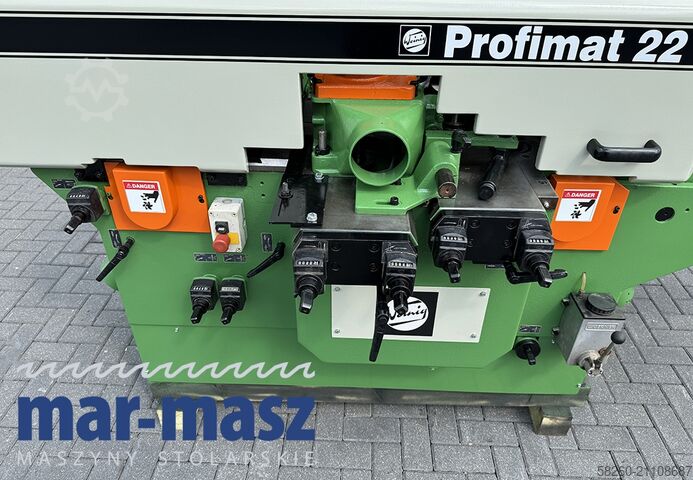 Vier-Seiten-Hobelmaschine WEINIG Profimat 22N