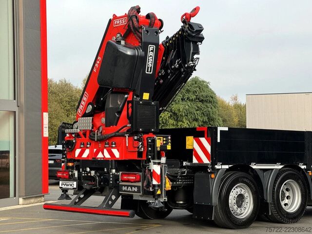 Kranwagen MAN TGX 26.540 6x2-4 LL Containerpritsche Fassi 545