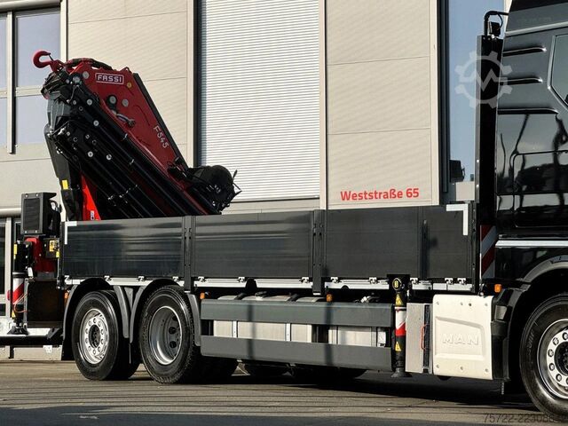 Kranwagen MAN TGX 26.540 6x2-4 LL Containerpritsche Fassi 545
