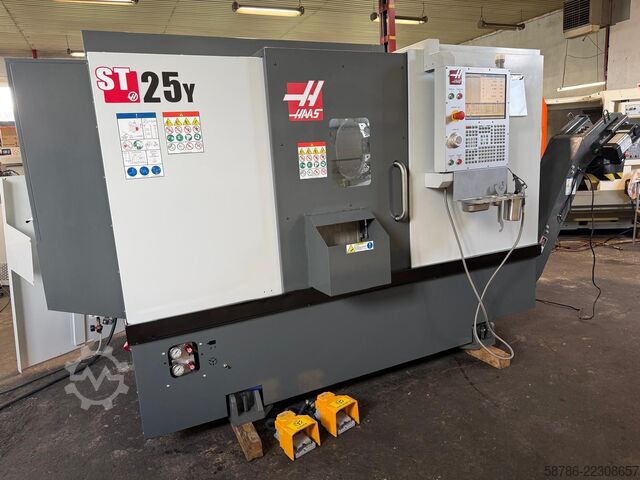 CNC lathe HAAS ST-25Y subspindle