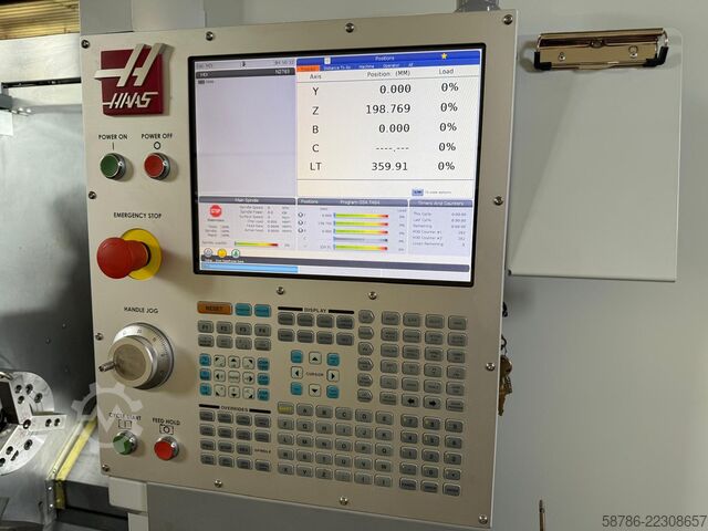 CNC lathe HAAS ST-25Y subspindle