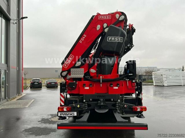 Kranwagen Mercedes-Benz Actros 2548 6x2 Containerpritsche Fassi F545RA...