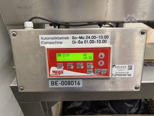 Meat processing machine MAJA- Flockeneismaschine RVE 1500 SL