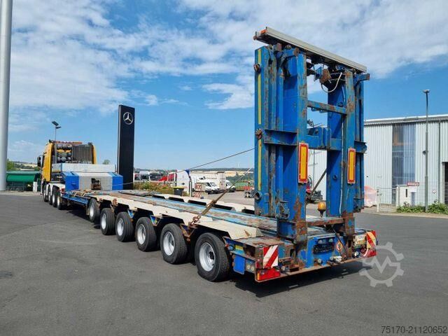 Goldhofer STZ-H6-57/80A Teleskop-Tieflader Waggontransport Goldhofer STZ-H6-57/80A Teleskop-Tieflader Waggontransport