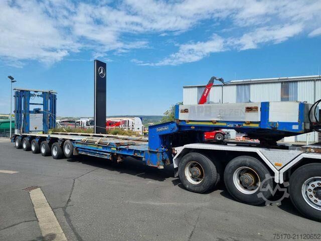 Goldhofer STZ-H6-57/80A Teleskop-Tieflader Waggontransport Goldhofer STZ-H6-57/80A Teleskop-Tieflader Waggontransport
