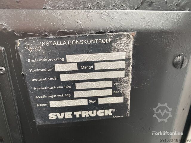 Container stacker Svetruck TMF 12/9 / SERVICED / WORKS GREAT!