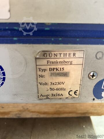 Hot runner device Günther DPK 15