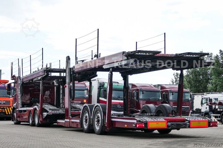 Autotransporter LKW MERCEDES-BENZ Antos 2443 Autotransp. Kässbohrer Metago