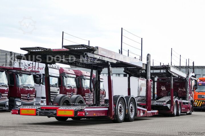 Autotransporter LKW MERCEDES-BENZ Antos 2443 Autotransp. Kässbohrer Metago
