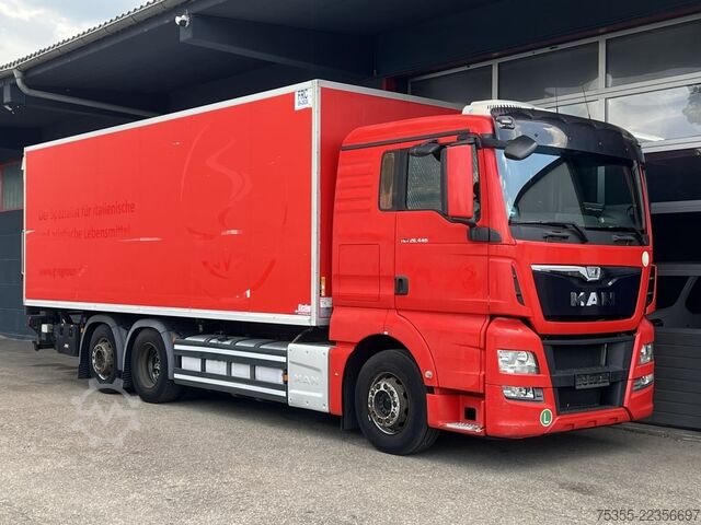 Kühlkoffer-LKW MAN TGX 26.440 Klima Lenkachse 7,35m MitsubishiTU100