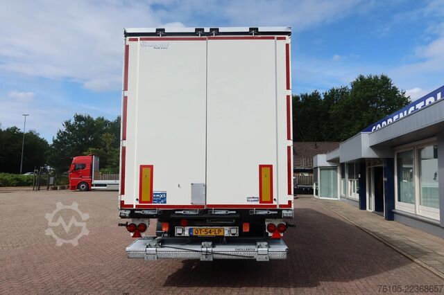 Curtain sided Krone N/A SZ City + klep Schuifzeil + Schuifdak, 2 as...