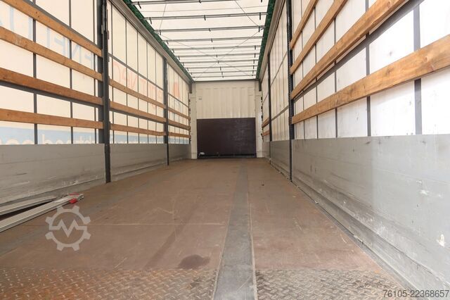 Curtain sided Krone N/A SZ City + klep Schuifzeil + Schuifdak, 2 as...
