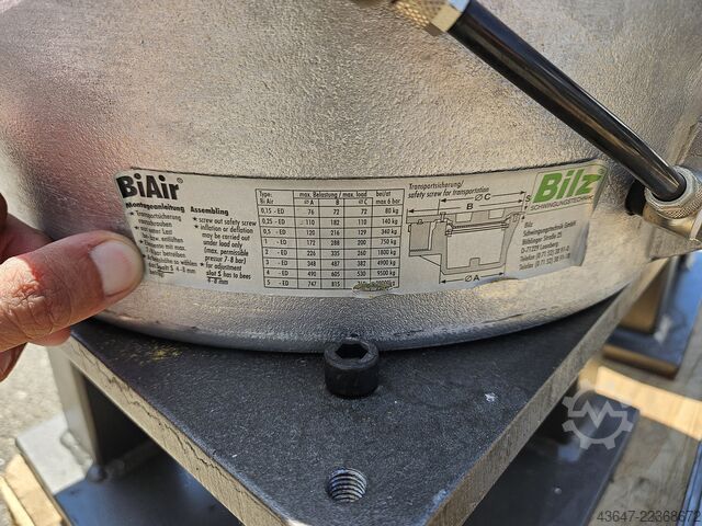 Automatic lifting unit,air suspension Bilz BiAir® 3-ED
