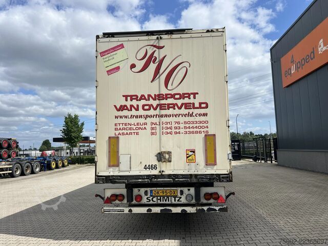 Suitcase Schmitz Cargobull SKO 24 SKO24 / SAF DISC / 2x LIFTAXLE / GALVANI...
