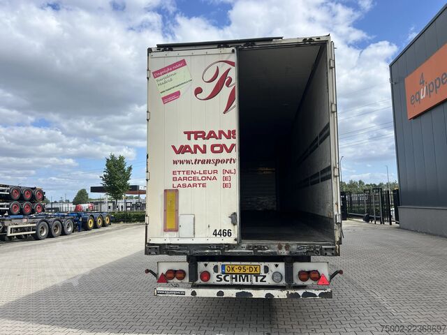 Suitcase Schmitz Cargobull SKO 24 SKO24 / SAF DISC / 2x LIFTAXLE / GALVANI...