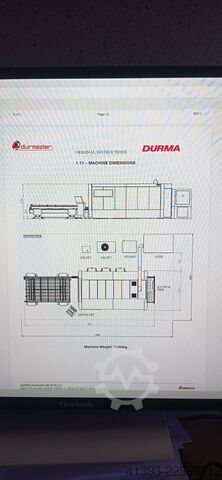 Laser cutting system Durma Durmazlar HD-F 3015