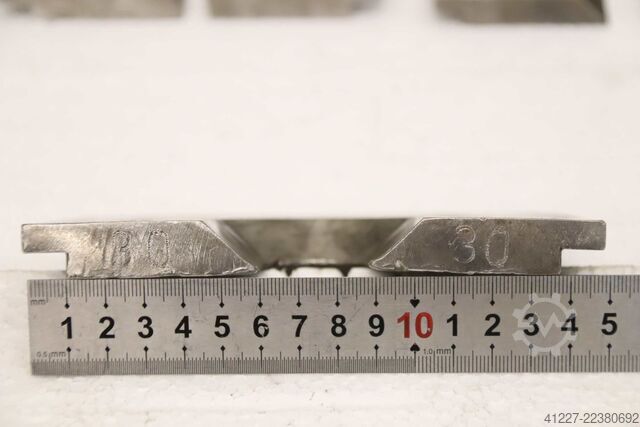 Scraper for punching tool, 4 pieces Mubea 10/15/30/40 mm